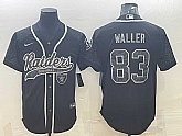 Men's Las Vegas Raiders #83 Darren Waller Black Reflective Limited Stitched Football Jersey,baseball caps,new era cap wholesale,wholesale hats